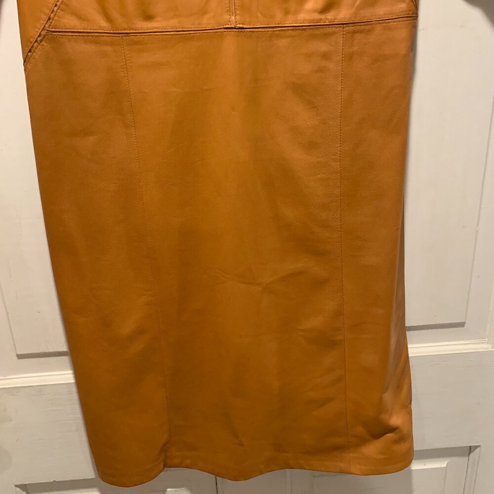 Stills~ Genuine Leather Dress - Picture 11 of 16